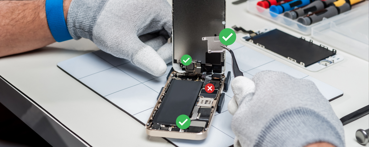 OEM Parts Check for Apple Devices