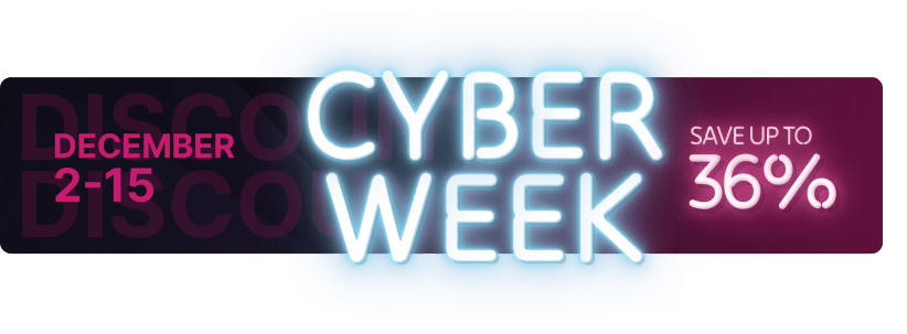 <strong>M360 Cyber Week Sale:</strong> Dec 2-15