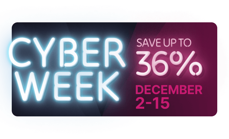 <strong>M360 Cyber Week Sale:</strong> Dec 2-15